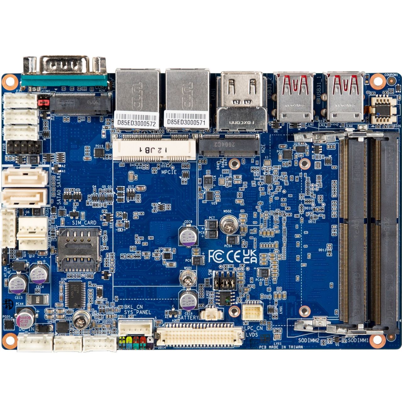 QBiP-8565A | 3.5” SubCompact Board with 8th Generation Intel® Core™ i7-8565U  Processor